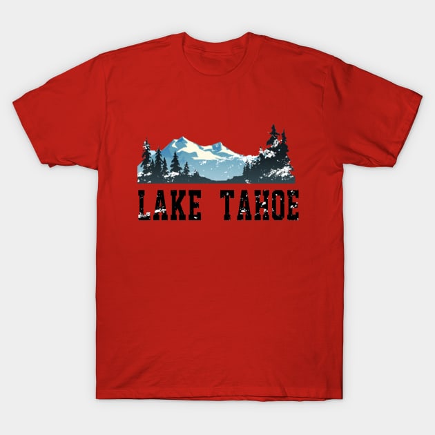 Lake Tahoe California T-Shirt by soufyane